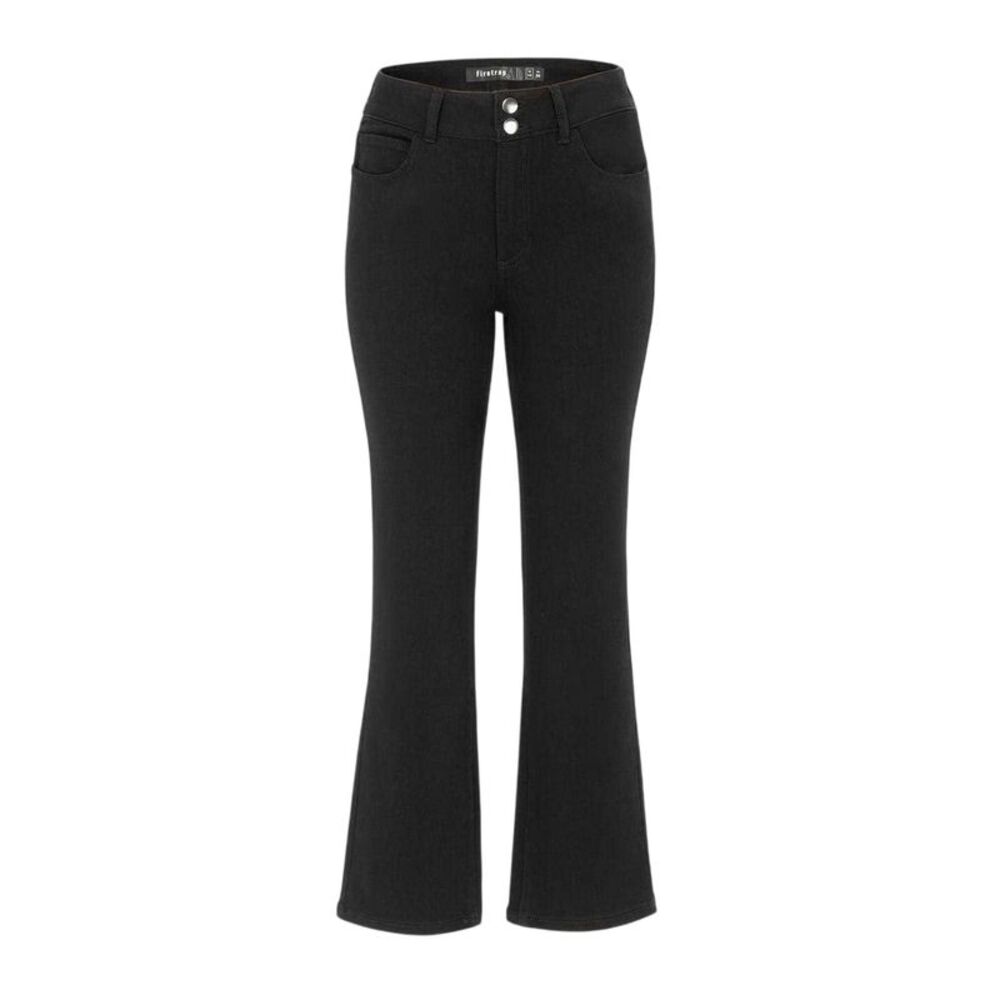 Firetrap Womens/Ladies Cotton Flared Jeans / Black